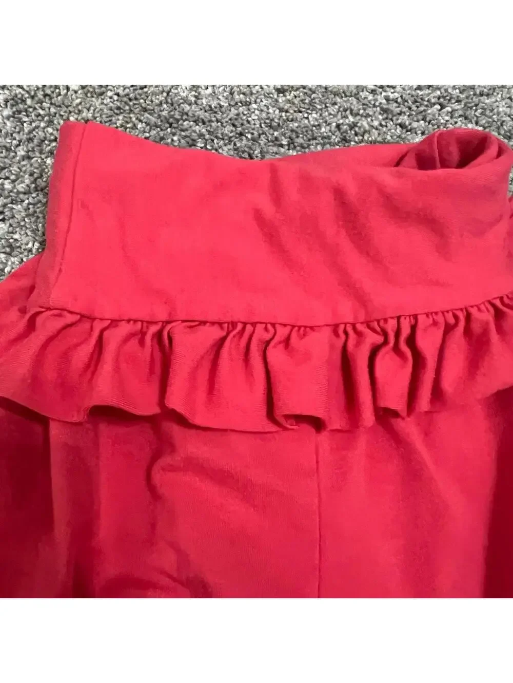 Persnickety Girl's Salmon Pink Double Dutch Ruffle Pants size 5